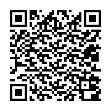 QR код за телефонен номер +12012000837