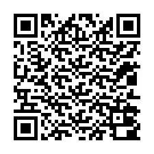 QR kód a telefonszámhoz +12012000841