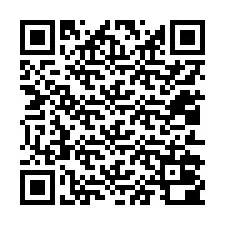 QR код за телефонен номер +12012000843