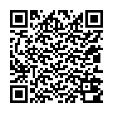 Codice QR per il numero di telefono +12012000844