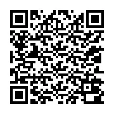 QR kód a telefonszámhoz +12012000848