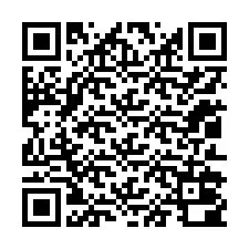 Código QR para número de teléfono +12012000855