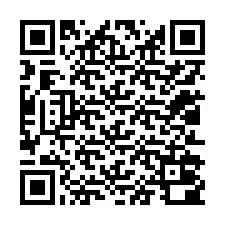 QR-код для номера телефона +12012000869