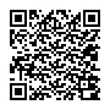 QR-koodi puhelinnumerolle +12012000873