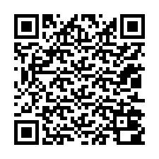 Código QR para número de teléfono +12012000885