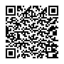 Código QR para número de teléfono +12012000890