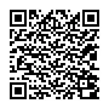 QR-код для номера телефона +12012000921