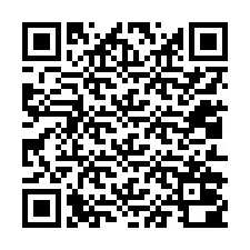QR-код для номера телефона +12012000943