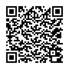 QR-код для номера телефона +12012000969