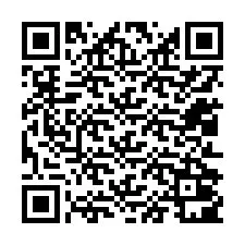 Código QR para número de teléfono +12012001267