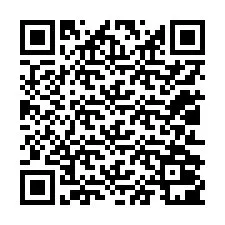 QR код за телефонен номер +12012001379