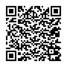 QR-код для номера телефона +12012001447