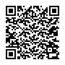Codice QR per il numero di telefono +12012032787