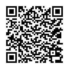 QR-код для номера телефона +12012036949