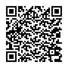 Codice QR per il numero di telefono +12012036954