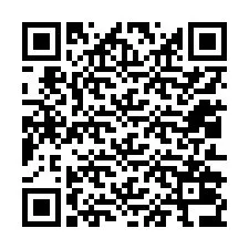 QR kód a telefonszámhoz +12012036957