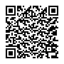 QR kód a telefonszámhoz +12012036958