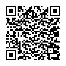 Código QR para número de teléfono +12012037756