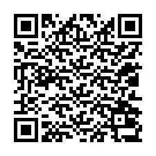 Código QR para número de teléfono +12012037758