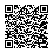 QR-koodi puhelinnumerolle +12012037759