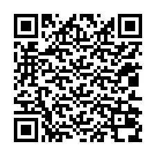 QR код за телефонен номер +12012038010