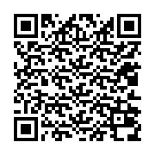 QR kód a telefonszámhoz +12012038012