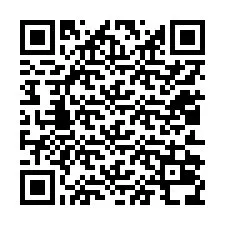 QR kód a telefonszámhoz +12012038016