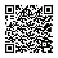 Kode QR untuk nomor Telepon +12012038369