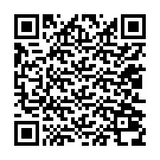 QR-Code für Telefonnummer +12012038376