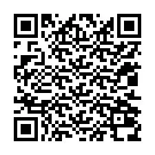 QR код за телефонен номер +12012038380