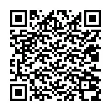 Kode QR untuk nomor Telepon +12012038382