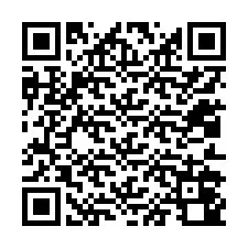 Código QR para número de teléfono +12012040803