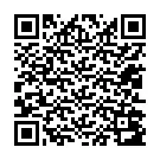 QR-koodi puhelinnumerolle +12012083877