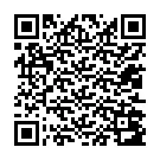 QR Code สำหรับหมายเลขโทรศัพท์ +12012083887