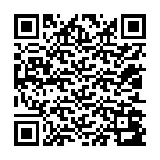 QR kód a telefonszámhoz +12012083889