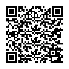 Kode QR untuk nomor Telepon +12012083892