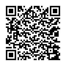 QR kód a telefonszámhoz +12012083895