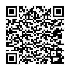 QR код за телефонен номер +12012083897