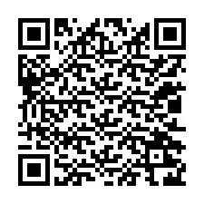 QR kód a telefonszámhoz +12012226794