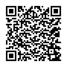 QR-код для номера телефона +12012243559