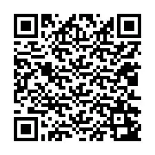 QR код за телефонен номер +12012243562