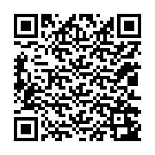 QR kód a telefonszámhoz +12012243961