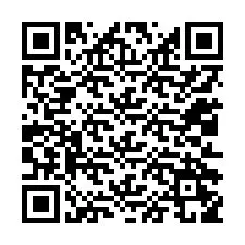 Código QR para número de teléfono +12012259633