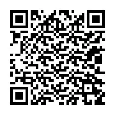 QR kód a telefonszámhoz +12012259635