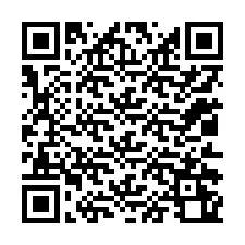 QR-koodi puhelinnumerolle +12012260141