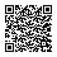 QR код за телефонен номер +12012279694