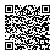 QR Code สำหรับหมายเลขโทรศัพท์ +12012279702