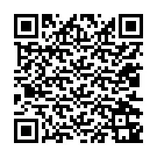 QR-koodi puhelinnumerolle +12012341786