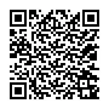 Código QR para número de telefone +12012341789