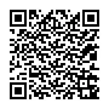 Codice QR per il numero di telefono +12012341801